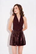 ALEXIS Cowl Top