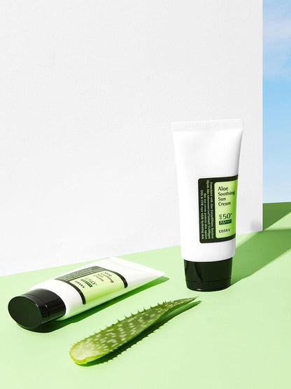 Aloe Soothing Sun Cream  SPF50+/ PA+++ | Cosrx at Broadway