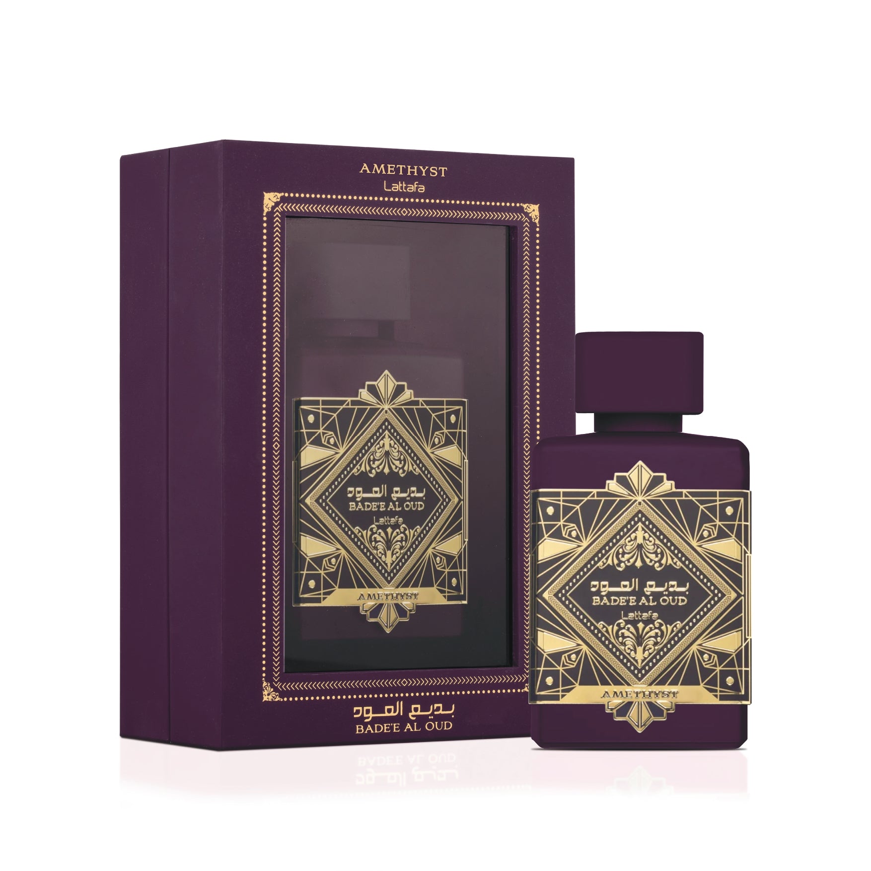 Lattafa Badee Al Oud Amethyest Eau De Parfum 100 ml for Men & Women | Lattafa at Broadway