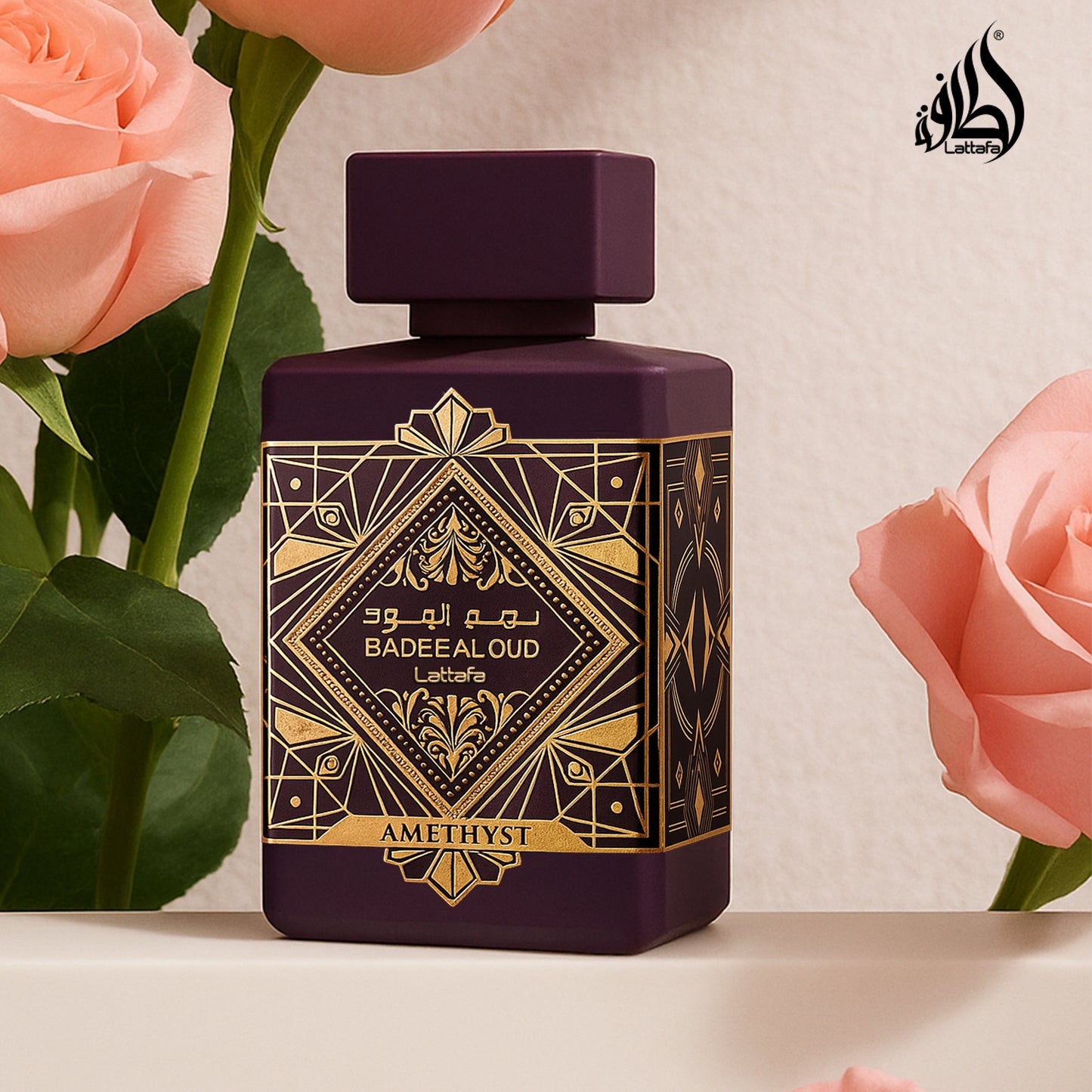 Lattafa Badee Al Oud Amethyest Eau De Parfum 100 ml for Men & Women | Lattafa at Broadway