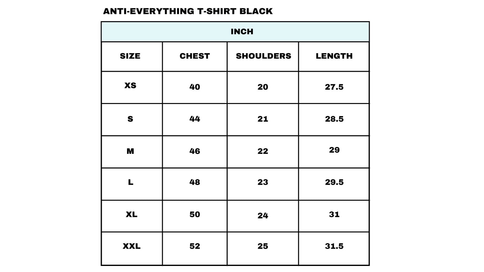 Size Guide