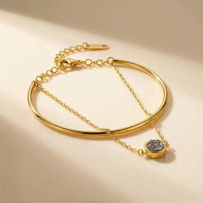 Double Layer Stone Bracelet