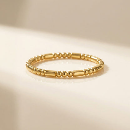 Golden Stream Bangle Bracelet