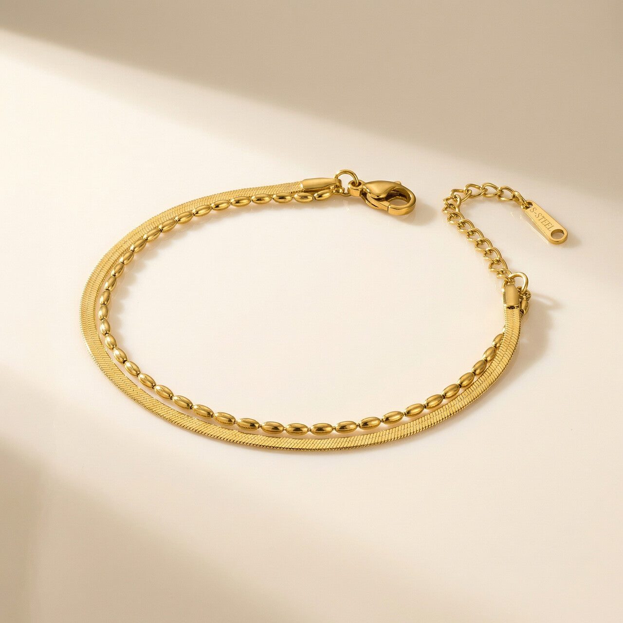 Multi-layered Beaded Bracelet