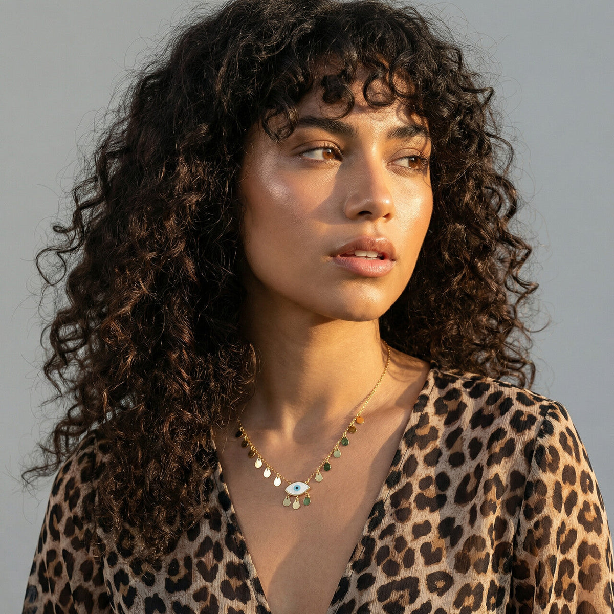 Mystic Eye Drizzle Necklace