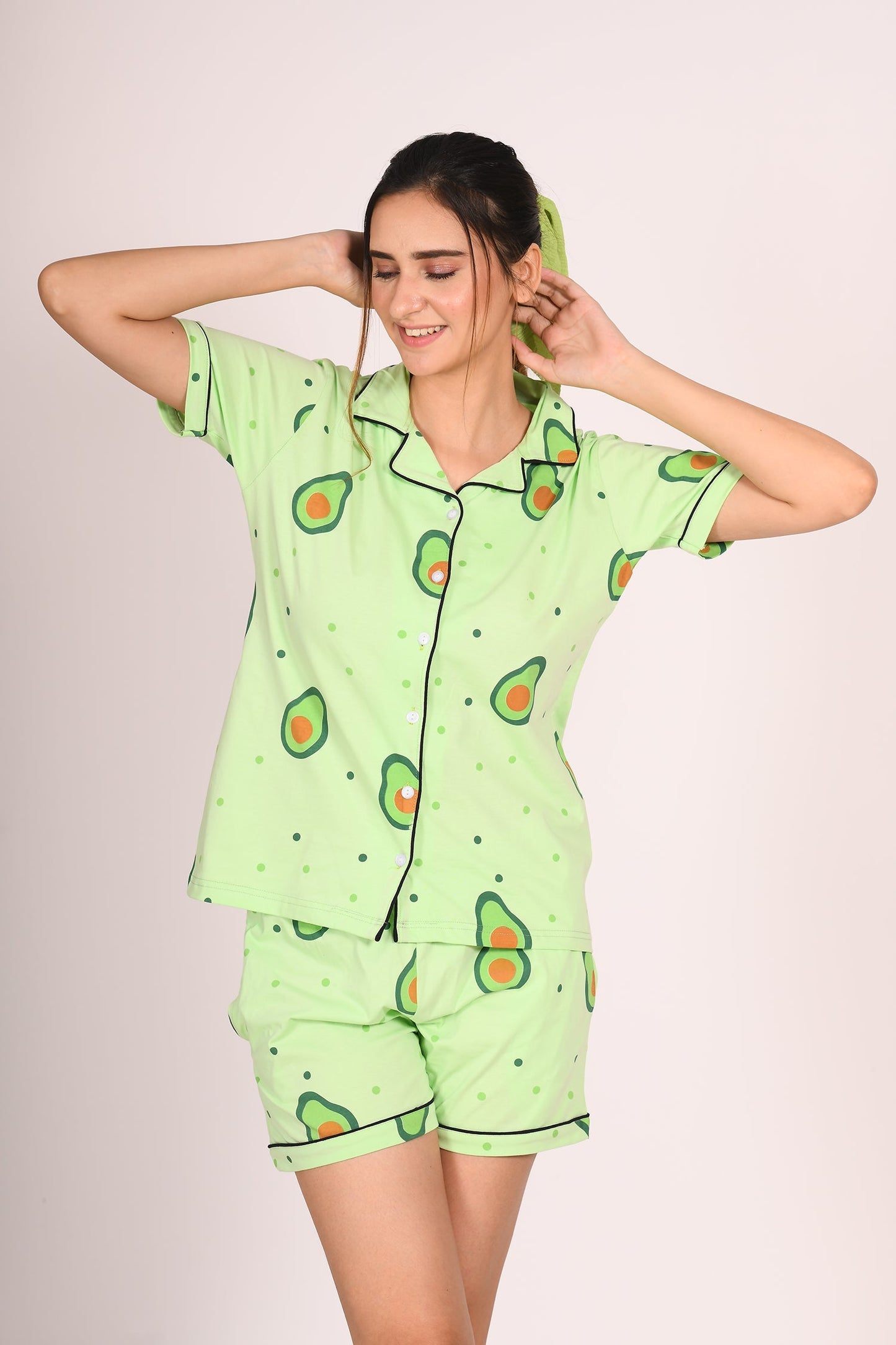 Avocado Shorts Set