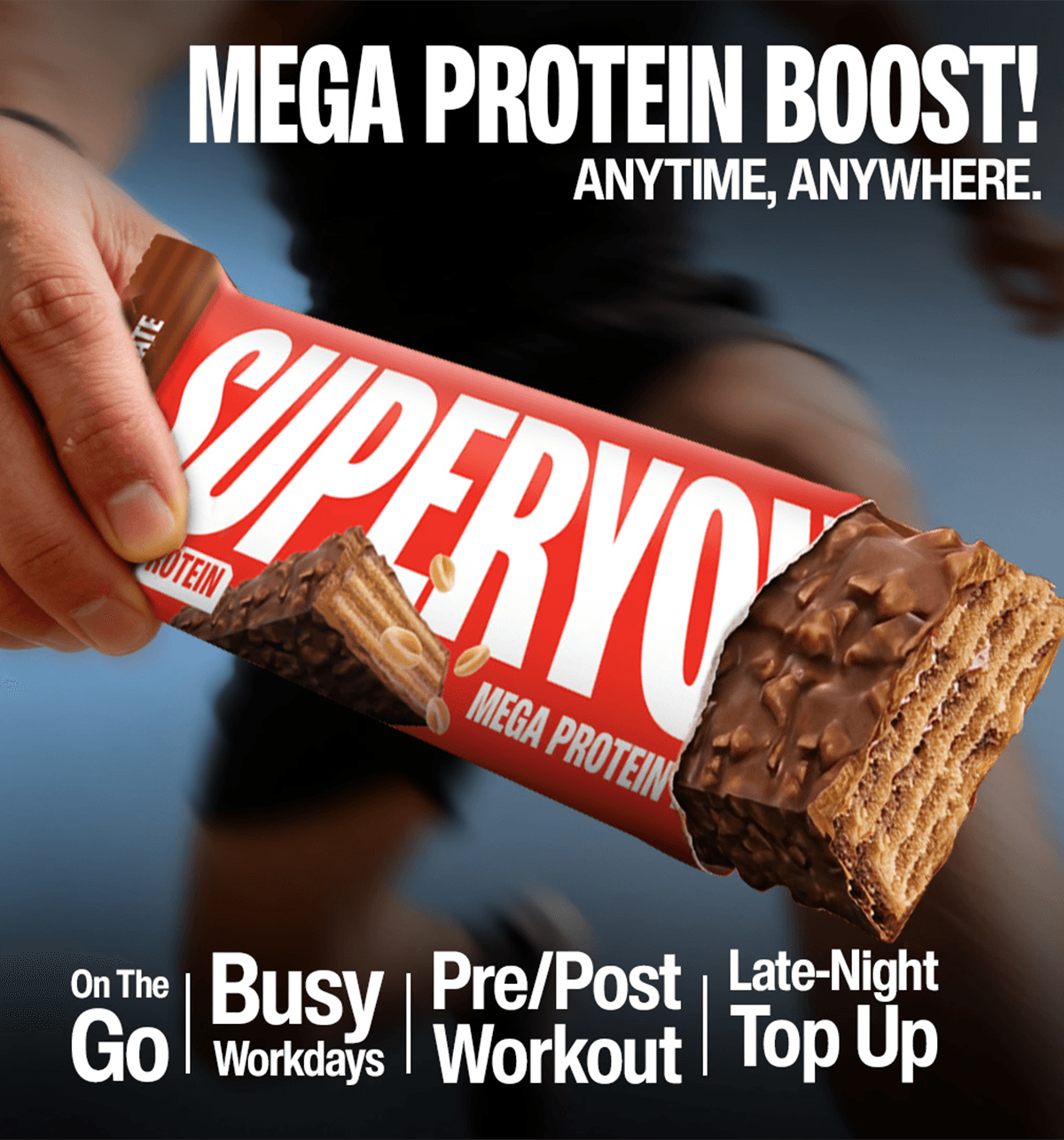 SuperYou Nutty Chocolate Protein Wafer | SUPERYOU at Broadway