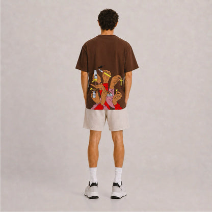 B*tches & Mar*juana Oversized Tee