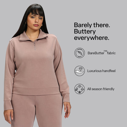 BareButter™ Pullover With Zipper | BlissClub at Broadway