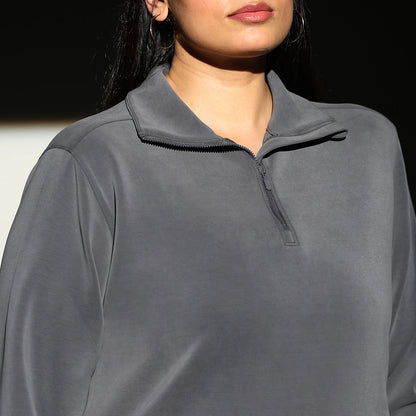 BareButter™ Pullover With Zipper | BlissClub at Broadway
