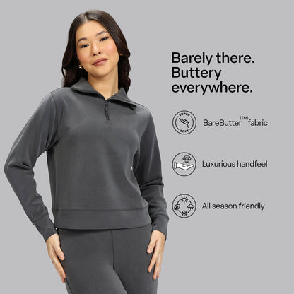 BareButter™ Pullover With Zipper | BlissClub at Broadway