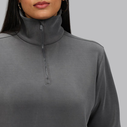 BareButter Pullover With Zipper