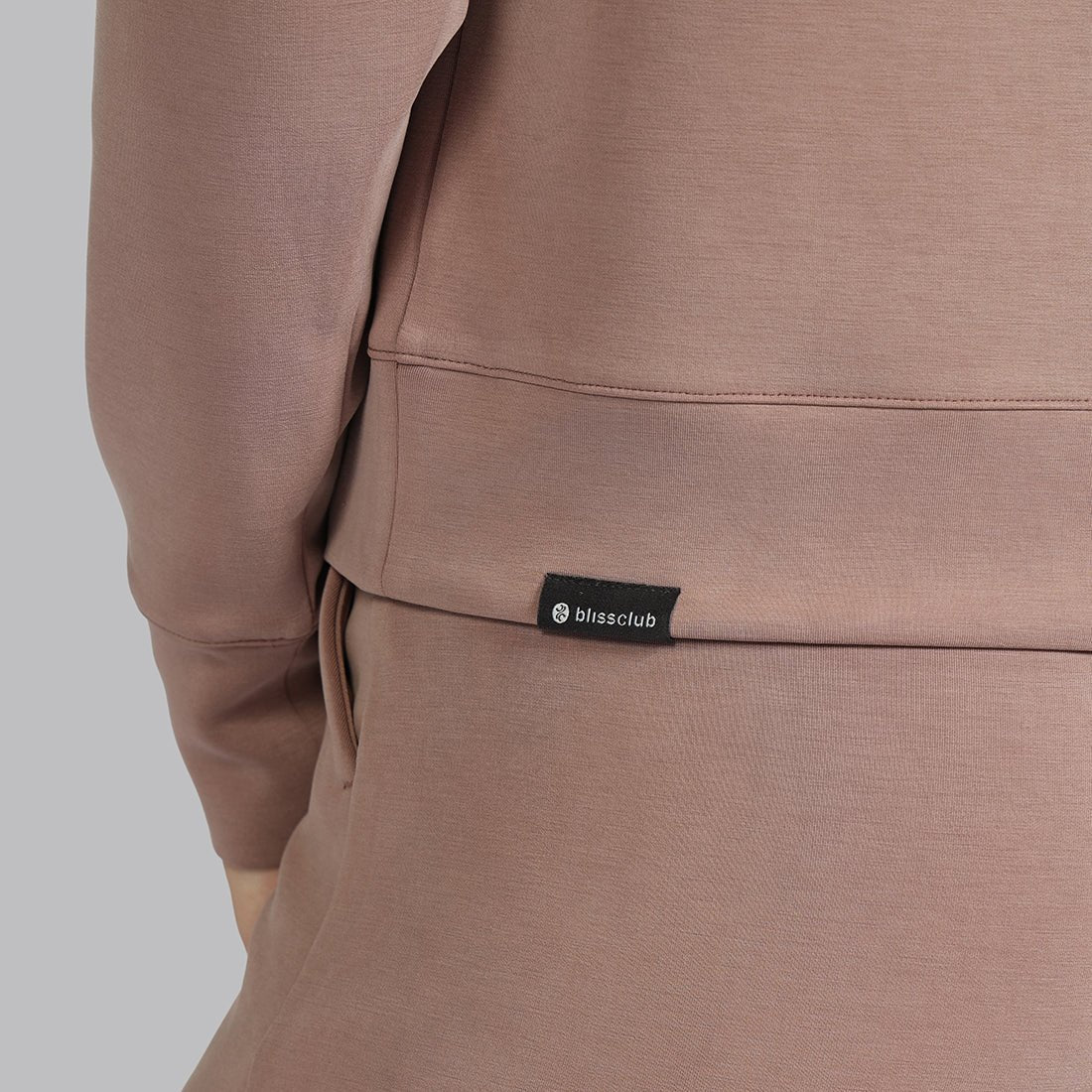 BareButter Pullover With Zipper