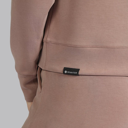 BareButter Pullover With Zipper