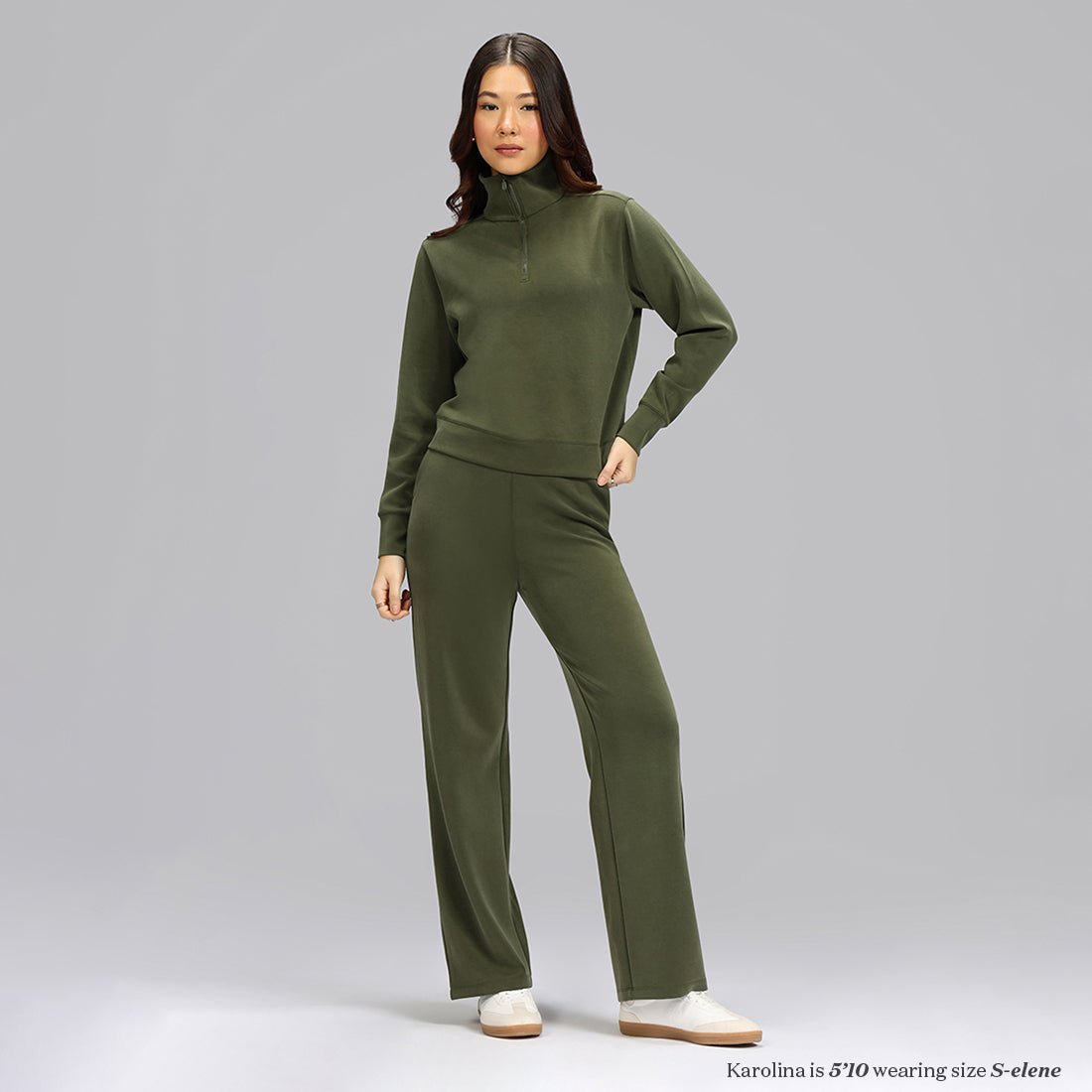 BareButter Pullover With Zipper