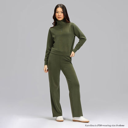 BareButter Pullover With Zipper