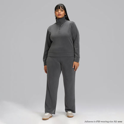 BareButter Pullover With Zipper