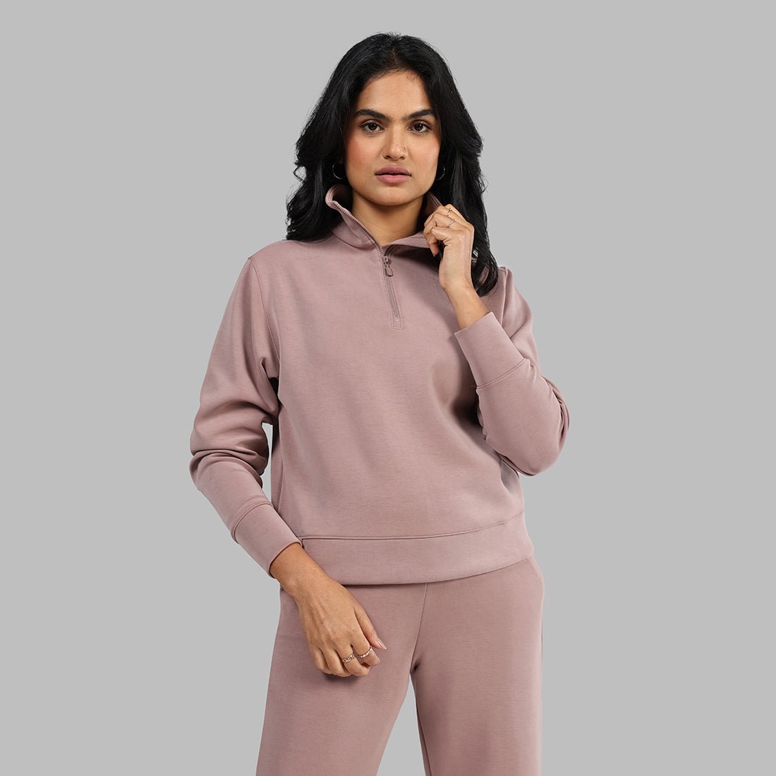 BareButter Pullover With Zipper