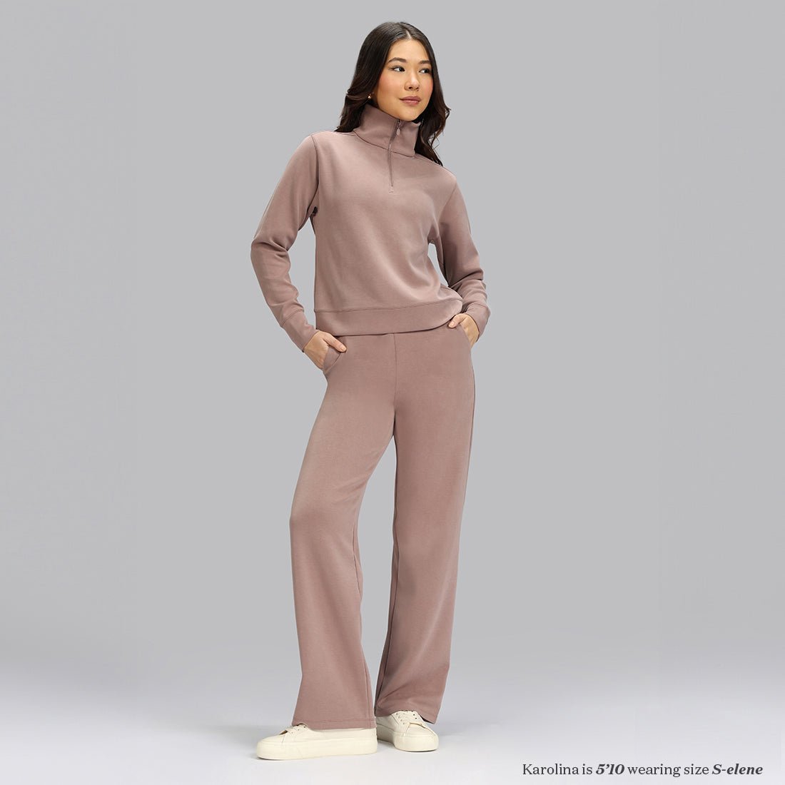 BareButter Pullover With Zipper