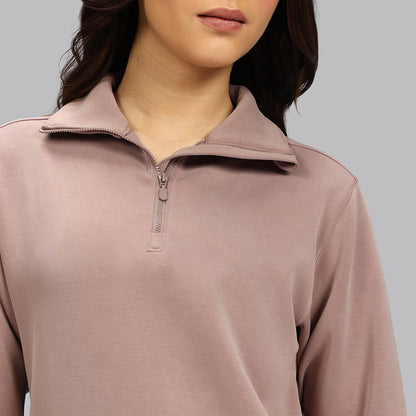 BareButter Pullover With Zipper