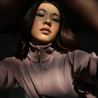 BareButter Pullover With Zipper