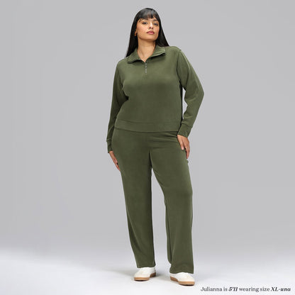 BareButter Pullover With Zipper