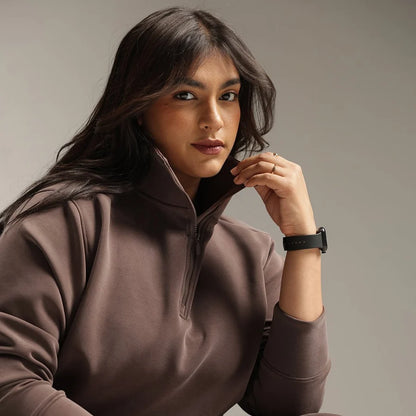 BareButter Pullover With Zipper