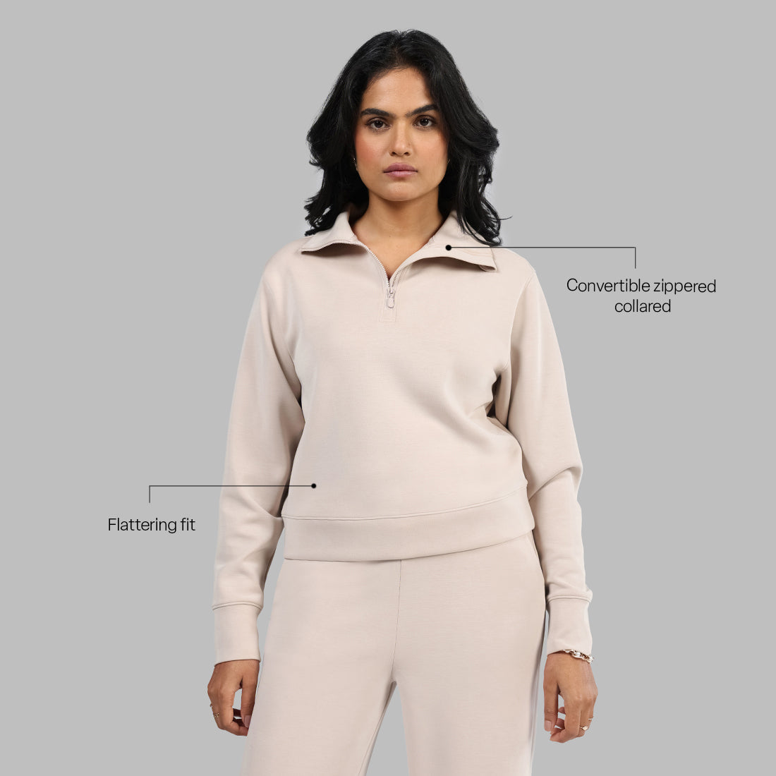 BareButter™ Pullover With Zipper | BlissClub at Broadway
