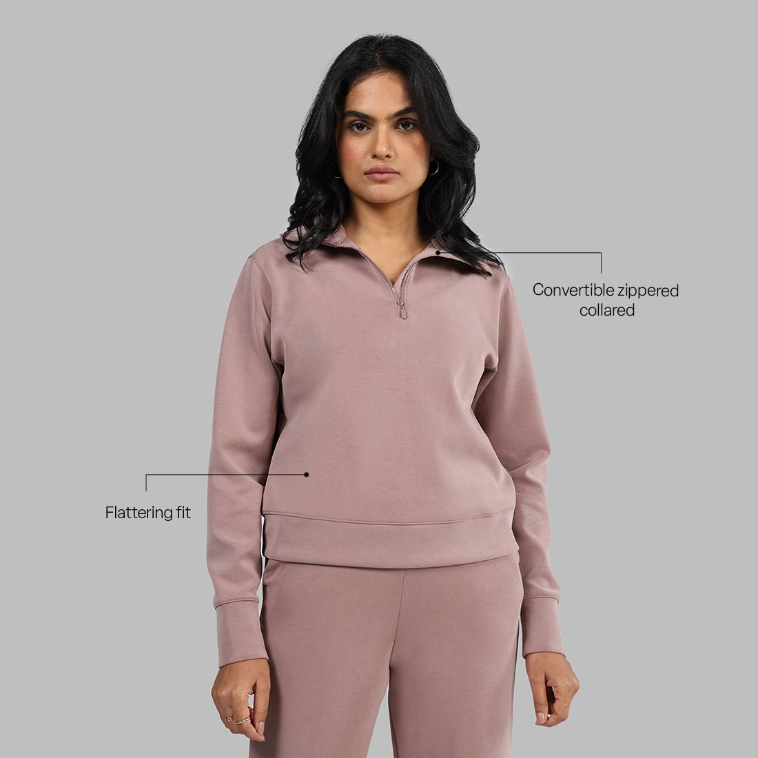 BareButter™ Pullover With Zipper | BlissClub at Broadway