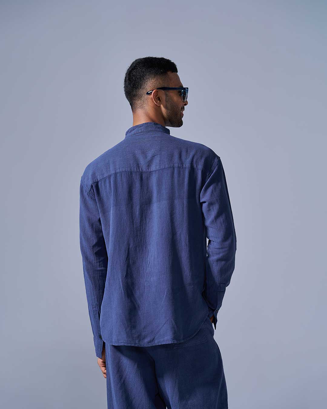 RWDY MONO FLOW SHIRT | COASTAL NAVY