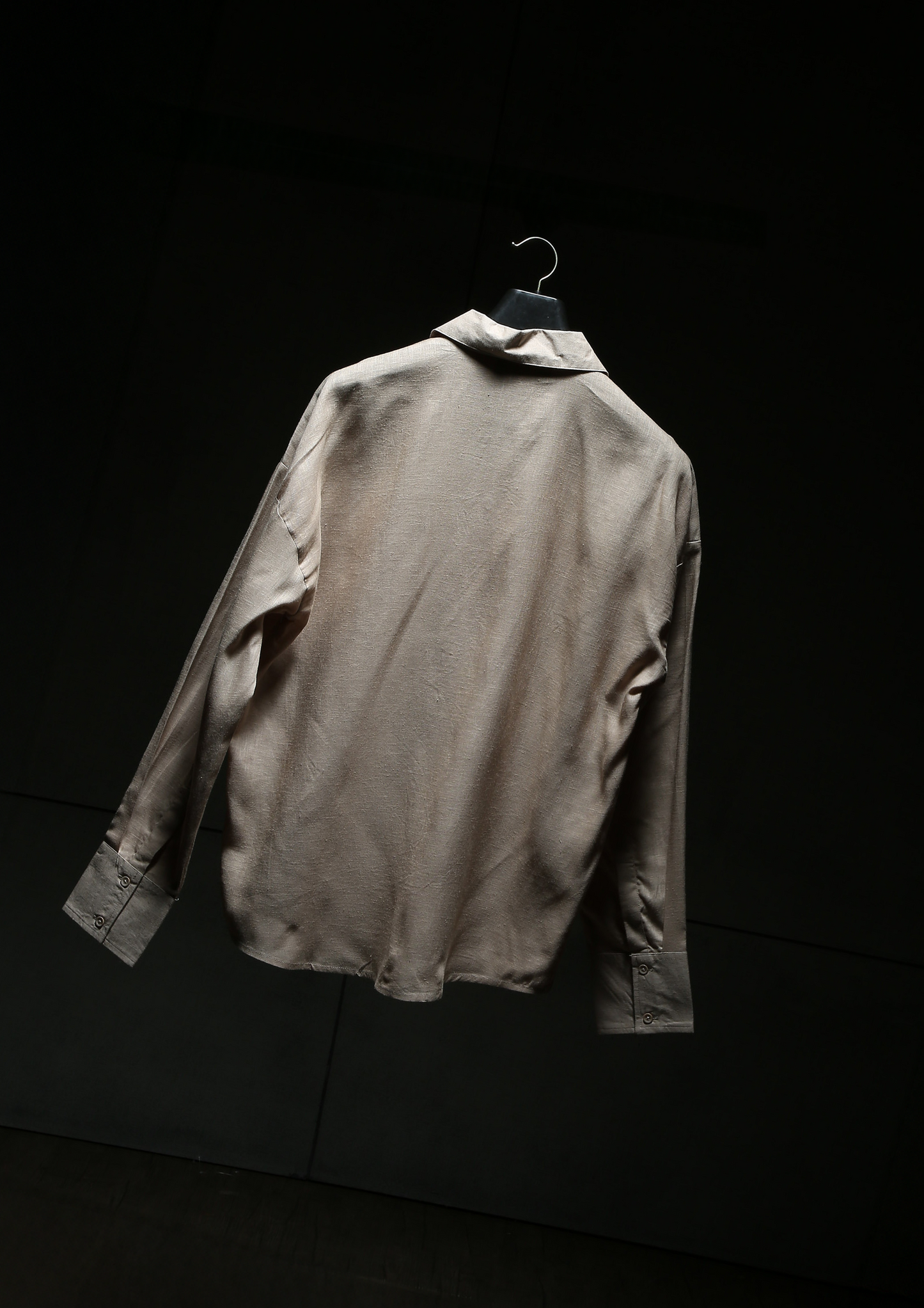 Chapter2Drip Beige linen shirt â€” view 2