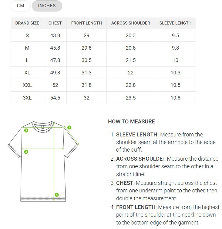 Size Guide