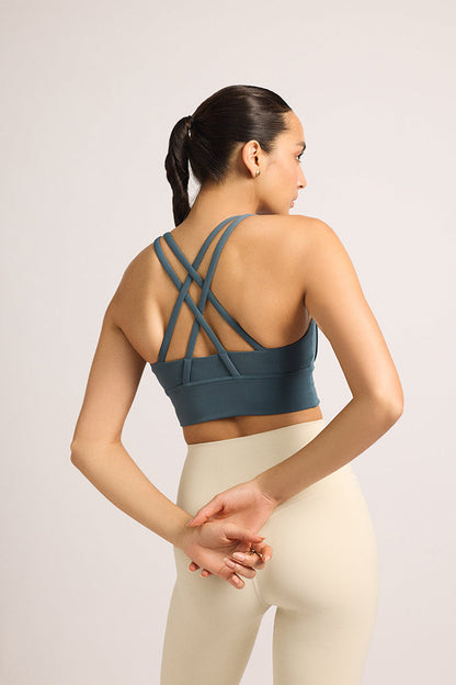 SCULPT CROSS BACK SPORTS BRA
