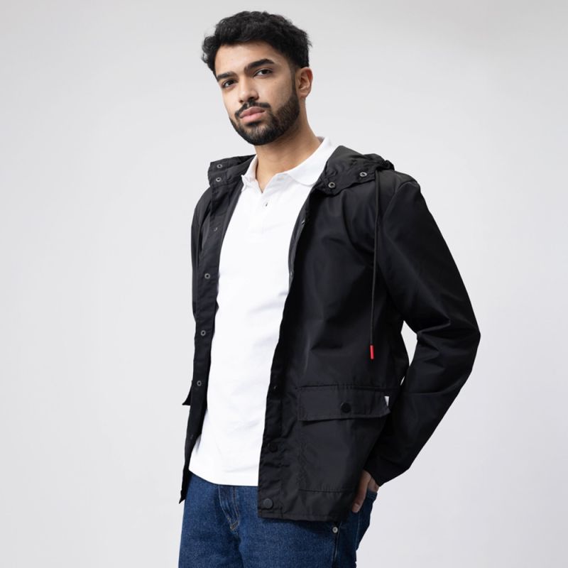 ARKS Windbreaker Jacket - Black