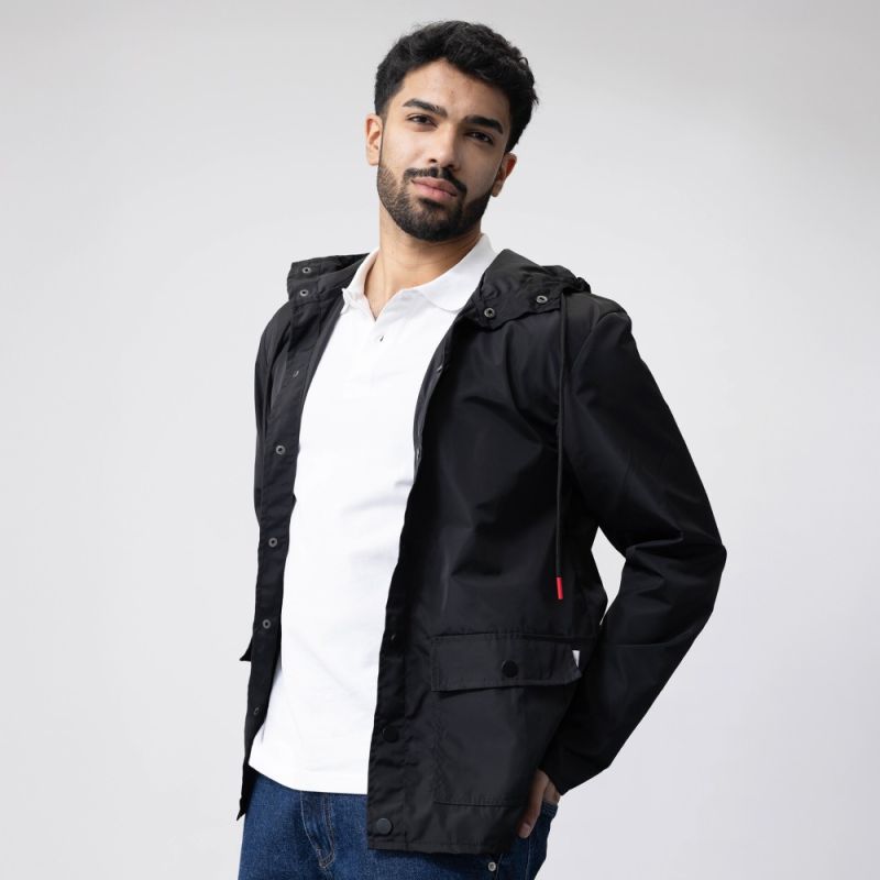 ARKS Windbreaker Jacket - Black