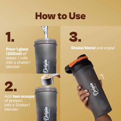 Origin Nutrition Daily Plant Protein  Vanilla