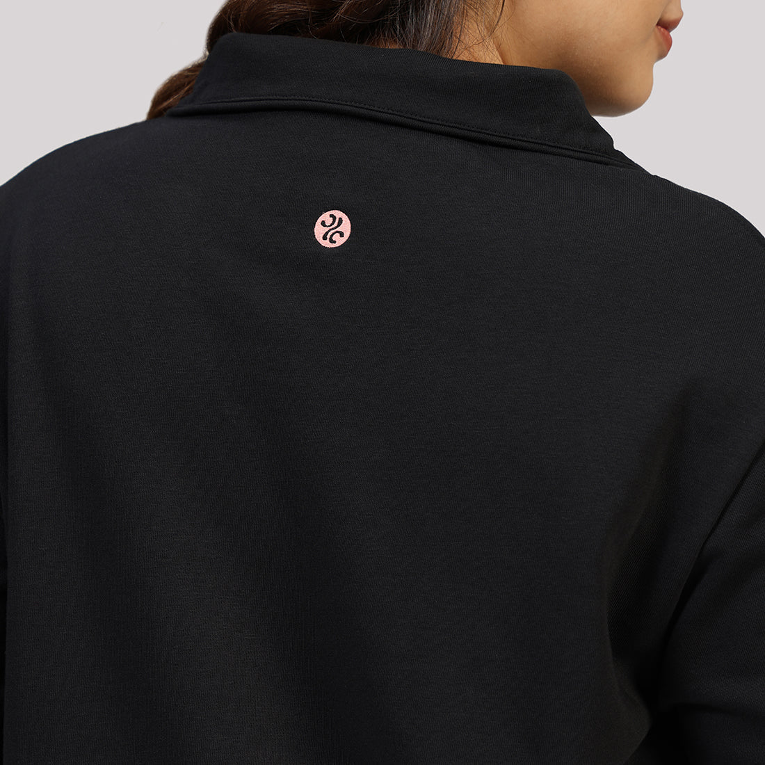 BlissTerry™ Cotton Pullover with Zipper