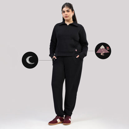 BlissTerry™ Cotton Pullover with Zipper