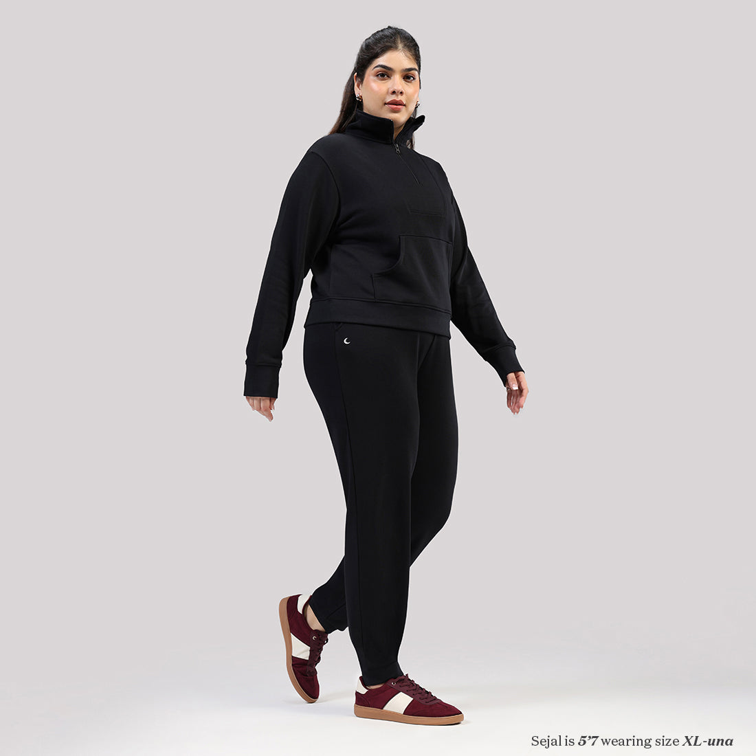 BlissTerry™ Cotton Pullover with Zipper