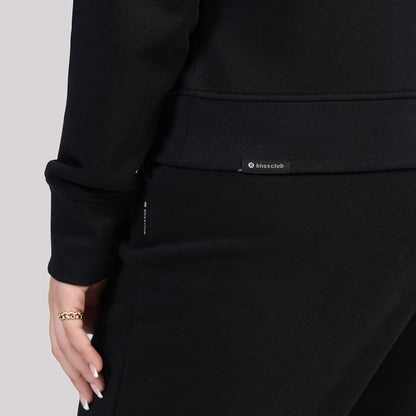 BlissTerry™ Cotton Pullover with Zipper