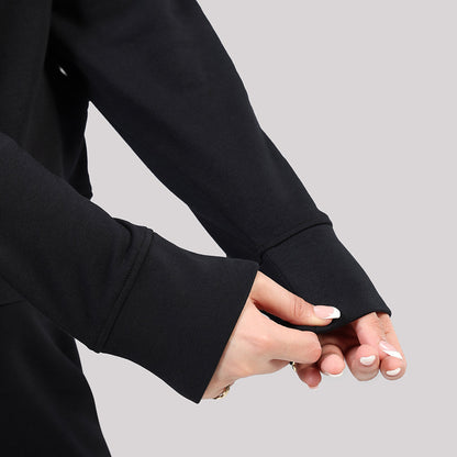 BlissTerry™ Cotton Pullover with Zipper