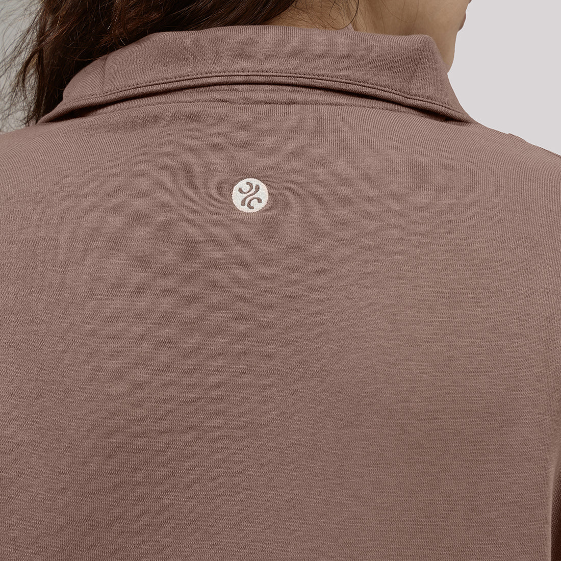 BlissTerry™ Cotton Pullover with Zipper