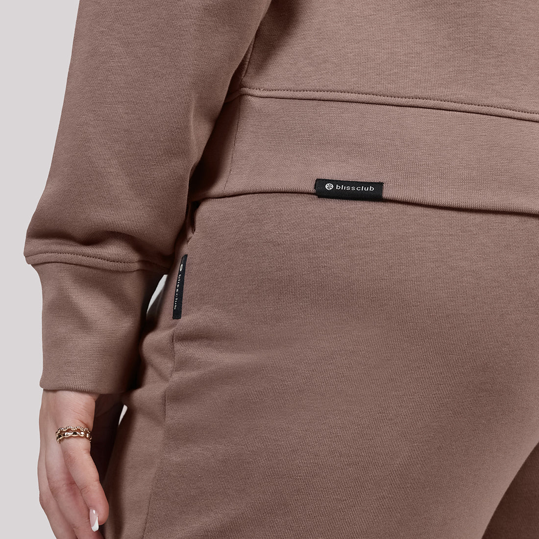 BlissTerry™ Cotton Pullover with Zipper