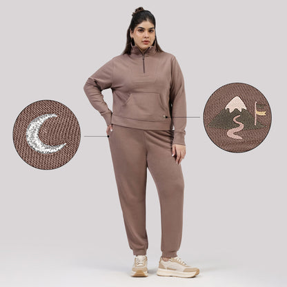 BlissTerry™ Cotton Pullover with Zipper