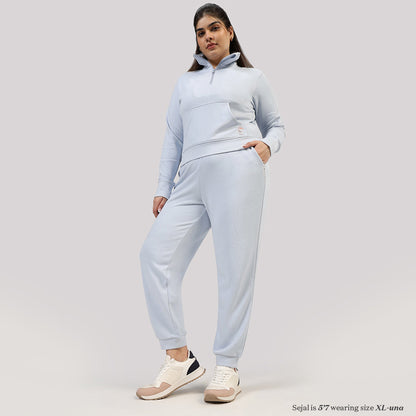 BlissTerry™ Cotton Pullover with Zipper