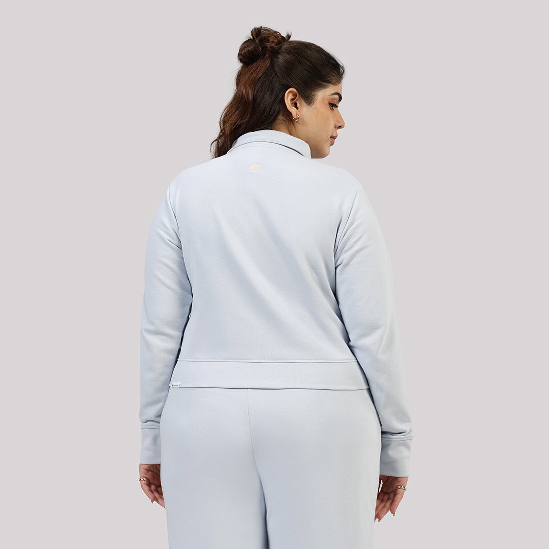 BlissTerry™ Cotton Pullover with Zipper