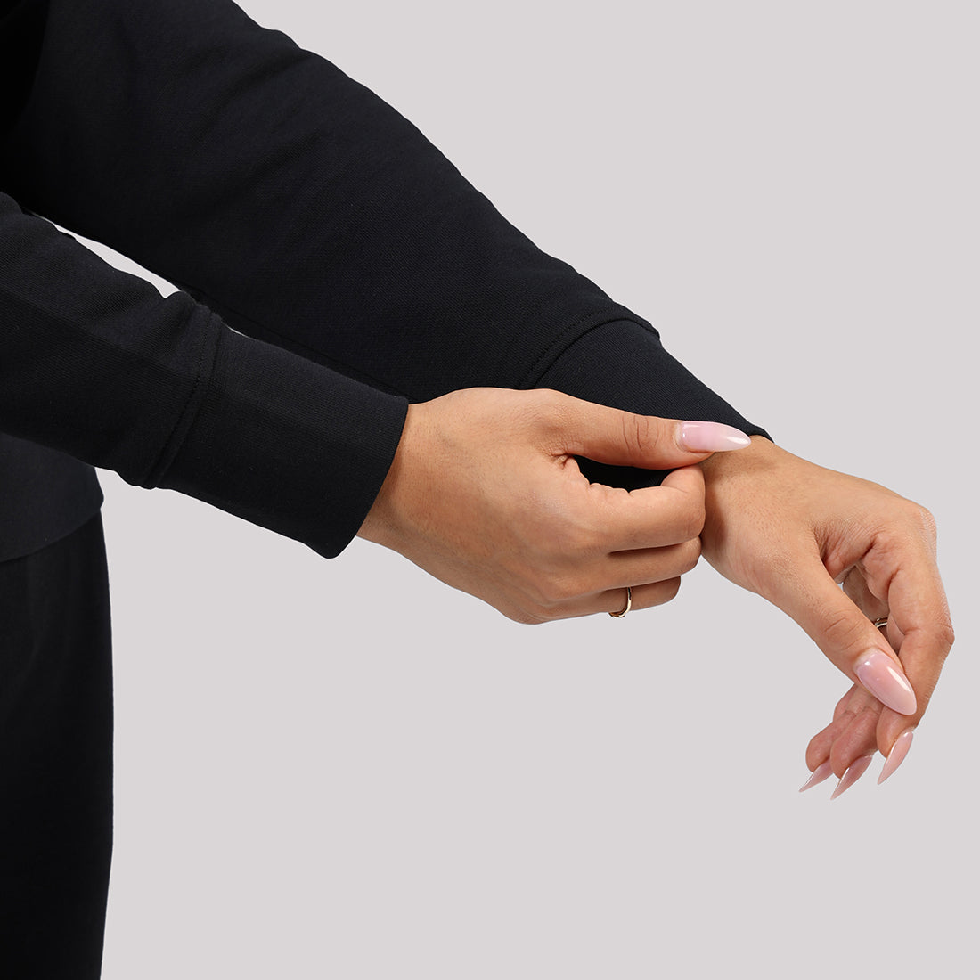 BlissTerry™ Cotton Pullover with Zipper