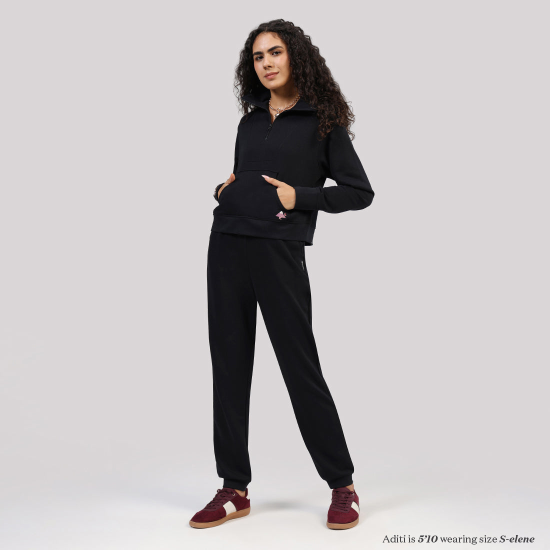 BlissTerry™ Cotton Pullover with Zipper