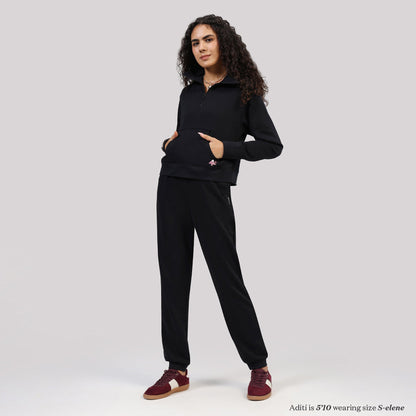 BlissTerry™ Cotton Pullover with Zipper