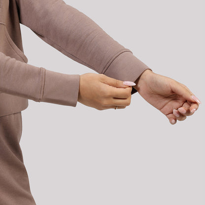 BlissTerry™ Cotton Pullover with Zipper